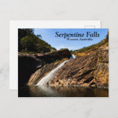 Carte Postale Serpentine Falls, Australie (Devant / Derrière)