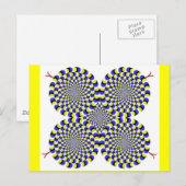 Carte Postale Serpents rotatifs (Devant / Derrière)