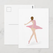 Carte Postale Serre-moi fort Tiny Dancer ! (Devant / Derrière)