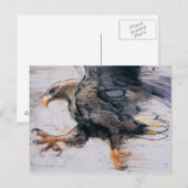 Carte Postale Serres - mer Eagle coupée la queue par blanc 2001 (Devant / Derrière)