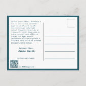 Carte Postale Service de nettoyage de la maison Merci promotionn (Dos)