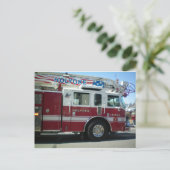 Carte Postale Service des incendies (Debout devant)