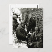 Carte Postale Service mobile américain WWI (Devant / Derrière)