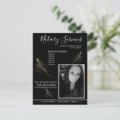 Carte Postale Services de notaire Circulaire d'affaires de photo (Debout devant)