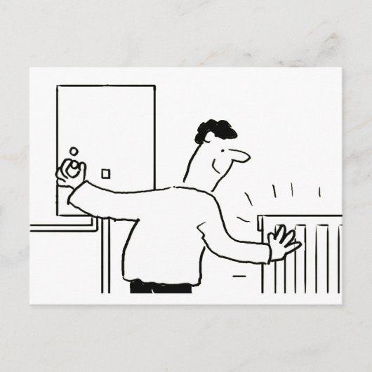 Carte Postale Services de plomberie et de chauffage (Devant)