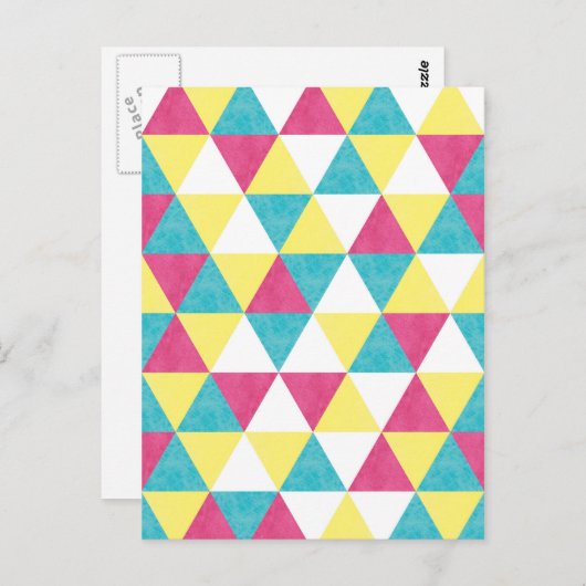 Carte Postale Serviettes de plage (Devant / Derrière)