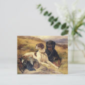 Carte Postale Servir les armes (Debout devant)