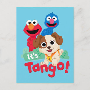 Carte Postale Sesame Street   C'est Tango avec Elmo et Grover