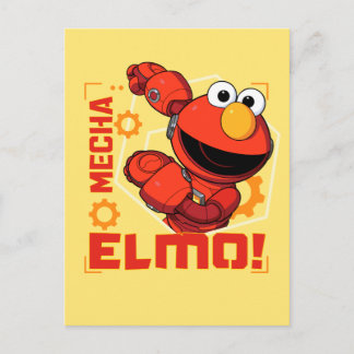 Carte Postale Sesame Street | Mecha Builders Conception Elmo
