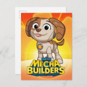 Carte Postale Sesame Street | Mecha Builders Tango (Devant / Derrière)