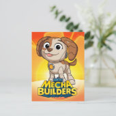 Carte Postale Sesame Street | Mecha Builders Tango (Debout devant)