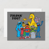 Carte Postale Sesame Street Pals Wing (Devant / Derrière)