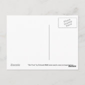 Carte postale "Set Free" (Dos)