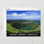 Carte Postale Sete Cidades - Açores (Devant / Derrière)