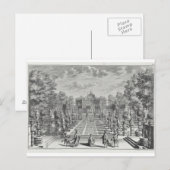Carte Postale Setting for an opera in a garden, from 'Architectu (Devant / Derrière)