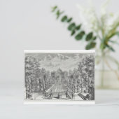Carte Postale Setting for an opera in a garden, from 'Architectu (Debout devant)