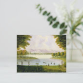 Carte Postale Setting up Camp of the Naval Survey (Debout devant)