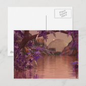 Carte Postale Seuil d'art 3d d'un rêve (Devant / Derrière)
