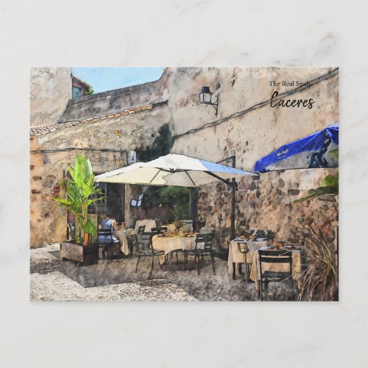 Carte Postale Seul, Caceres Espagne (Devant)