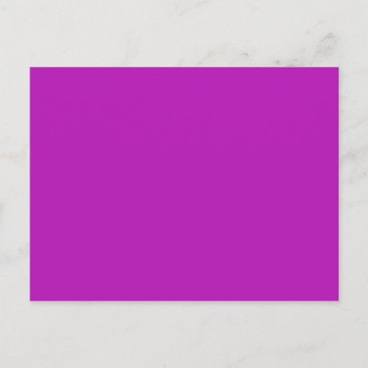 Carte Postale SEULEMENT COULEUR - magenta (Devant)