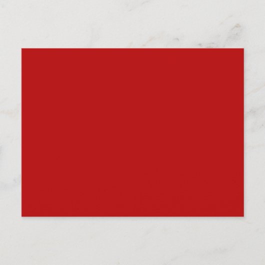 Carte Postale SEULEMENT COULEUR - rouge (Devant)