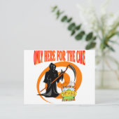 Carte Postale Seulement Ici Pour Le Gâteau (Debout devant)