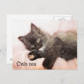 Carte Postale Seulement vous (Devant / Derrière)