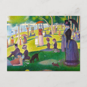 Carte postale Seurat La Grande Jatte