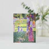 Carte Postale Seurat : Le couple (Debout devant)