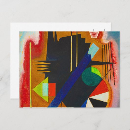 Carte Postale Several Points, 1925 by Wassily Kandinsky (Devant / Derrière)