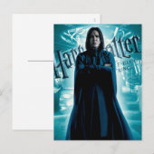 Carte Postale Sévère Rogue HPE6 1 (Devant / Derrière)