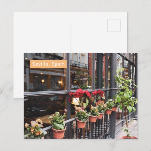 Carte postale Sevilla (Devant / Derrière)