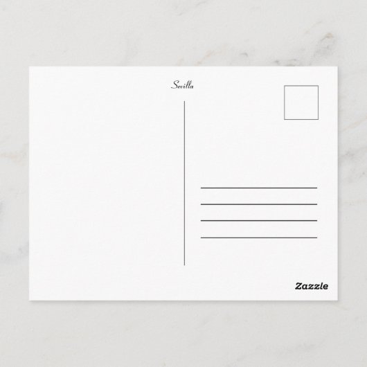 Carte Postale Séville (Dos)