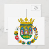 Carte Postale Séville (Espagne) Armoiries2 (Devant / Derrière)
