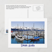 Carte Postale Seward, Alaska, États-Unis (Devant / Derrière)