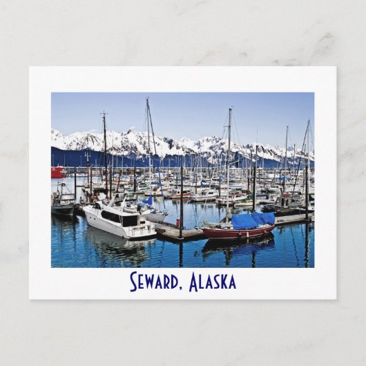 Carte Postale Seward, Alaska, États-Unis (Devant)