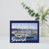 Carte Postale Seward, Alaska, États-Unis (Debout devant)