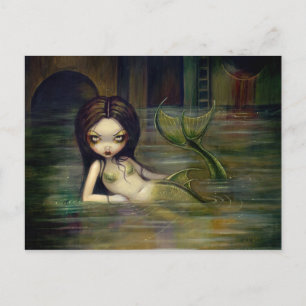 Carte Postale "Sewer Mermaid" Postcard