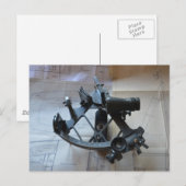 Carte Postale Sextant Pour La Navigation Céleste (Devant / Derrière)