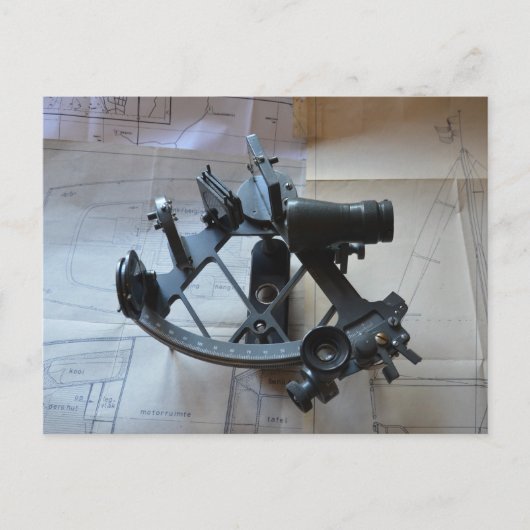 Carte Postale Sextant Pour La Navigation Céleste (Devant)