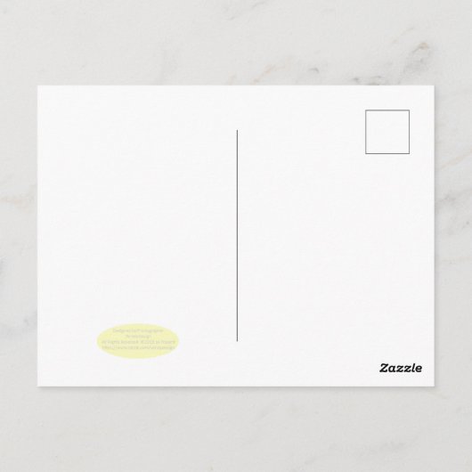 Carte postale Sexy Silverback Gorilla (Dos)