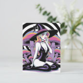 Carte Postale Sexy Witch and Mushrooms (Debout devant)