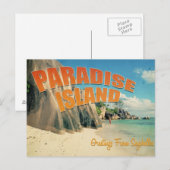 Carte Postale Seychelles (Devant / Derrière)