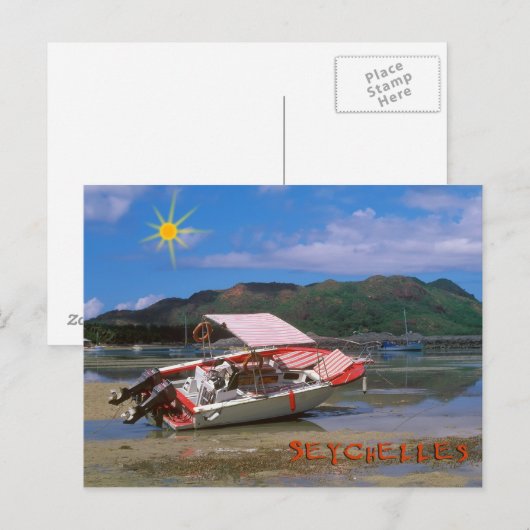 Carte Postale Seychelles (Devant / Derrière)