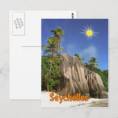 Carte Postale Seychelles (Devant / Derrière)