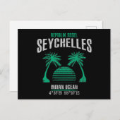 Carte Postale Seychelles (Devant / Derrière)