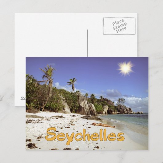 Carte Postale Seychelles (Devant / Derrière)