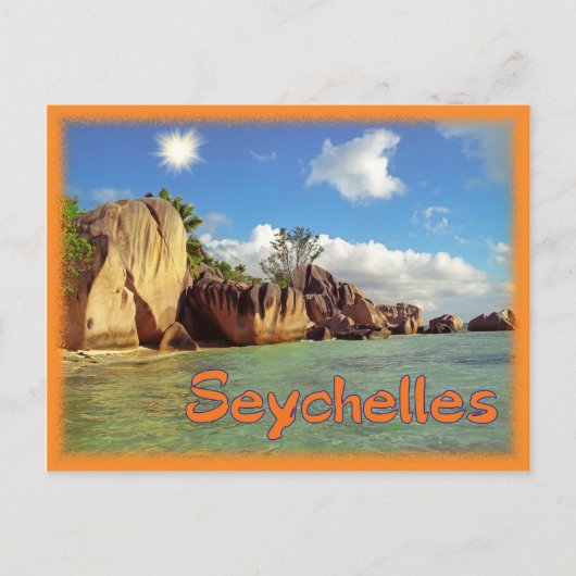 Carte Postale Seychelles (Devant)