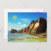 Carte Postale Seychelles (Devant / Derrière)