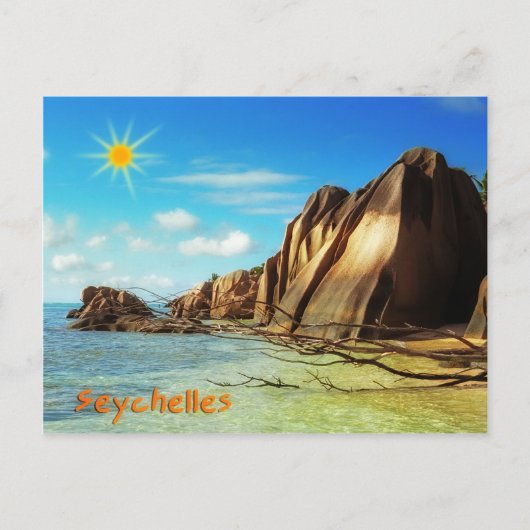 Carte Postale Seychelles (Devant)